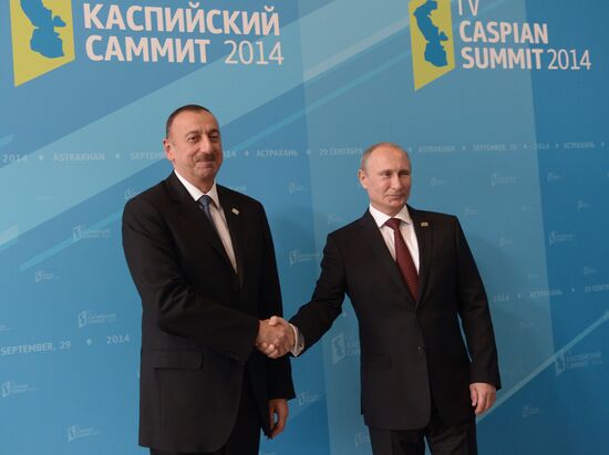 Vladimir Putin attends 4th Caspian Summit