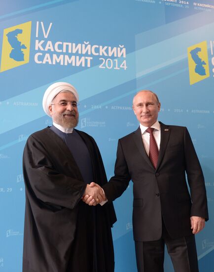 Vladimir Putin attends 4th Caspian Summit