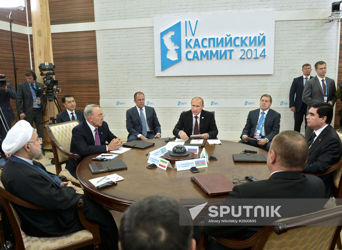 Vladimir Putin attends 4th Caspian Summit