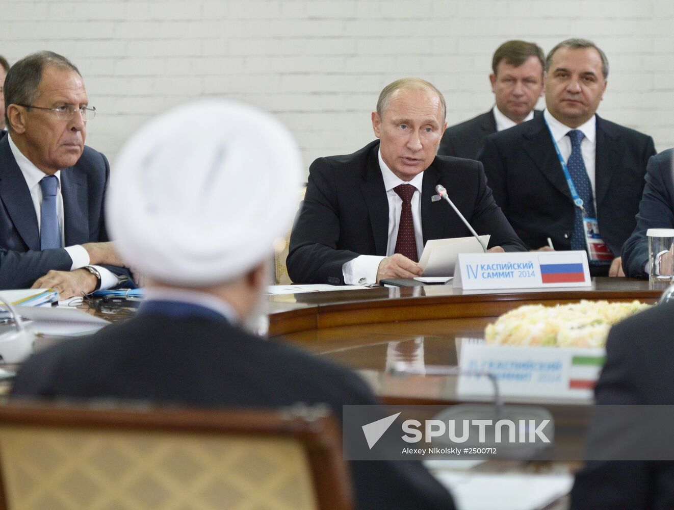 Vladimir Putin attends 4th Caspian Summit