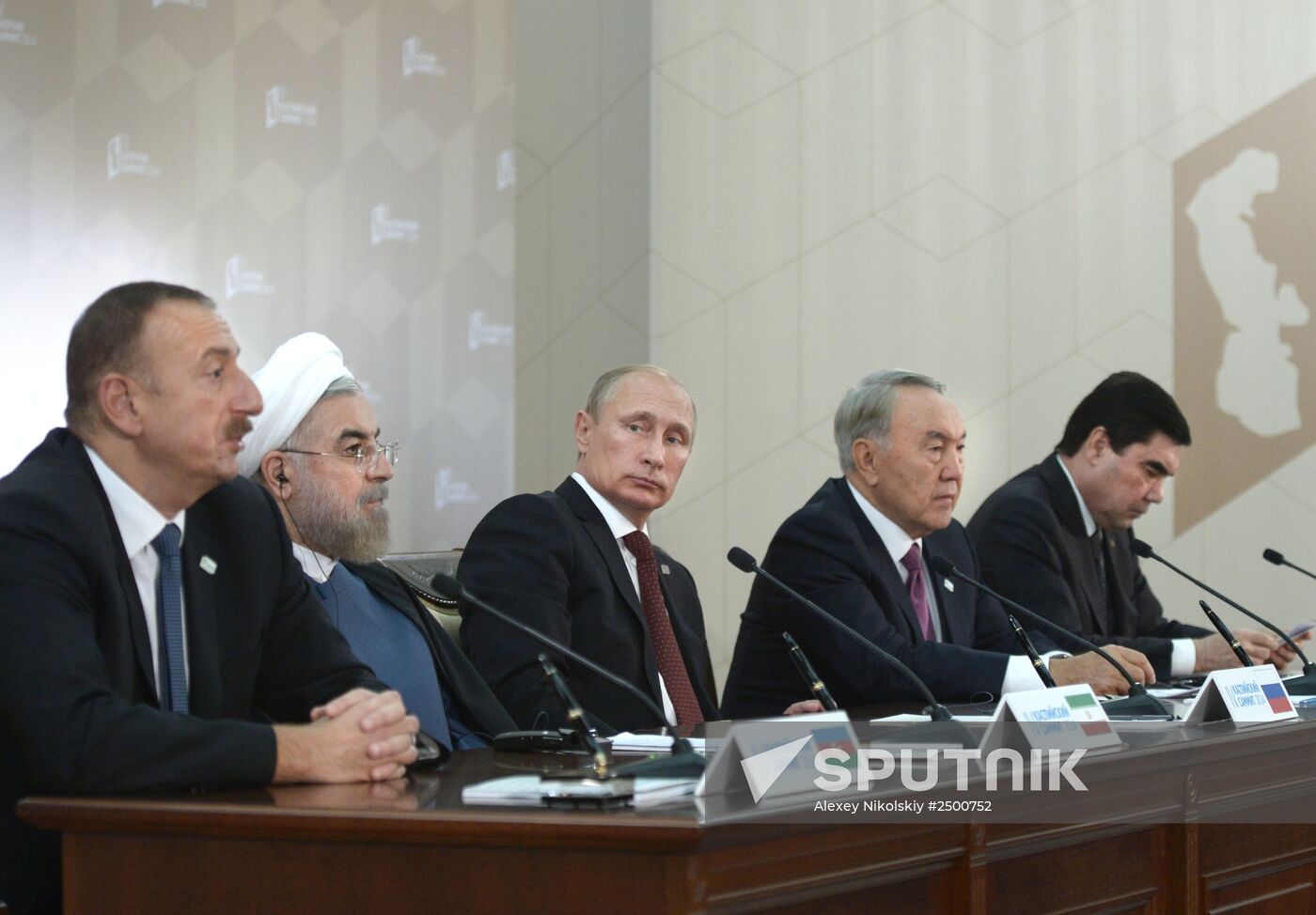 Vladimir Putin attends 4th Caspian Summit