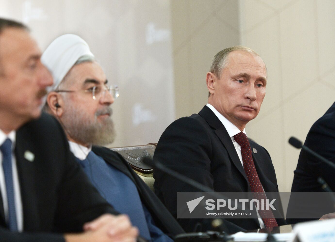 Vladimir Putin attends 4th Caspian Summit