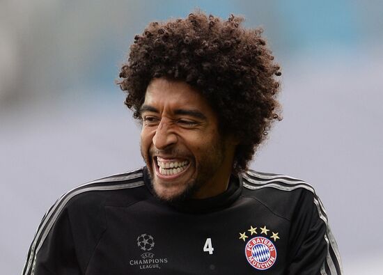 Football. FC Bayern's training session
