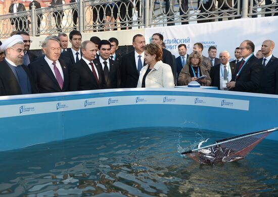 Vladimir Putin attends 4th Caspian Summit