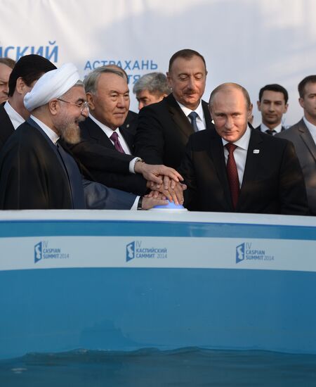 Vladimir Putin attends 4th Caspian Summit