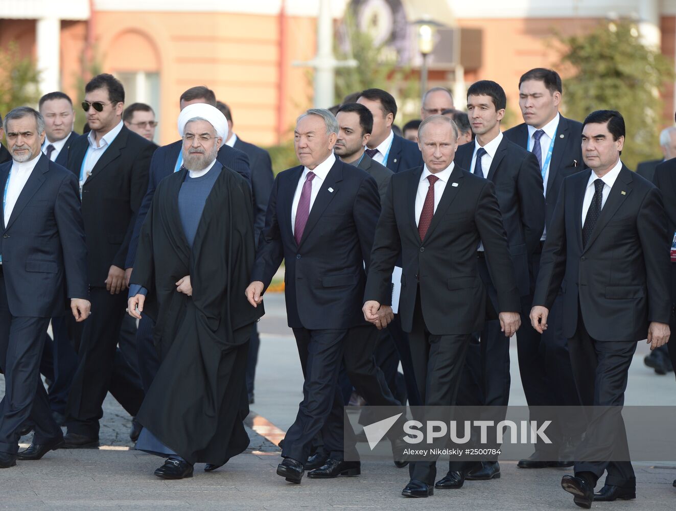 Vladimir Putin attends 4th Caspian Summit