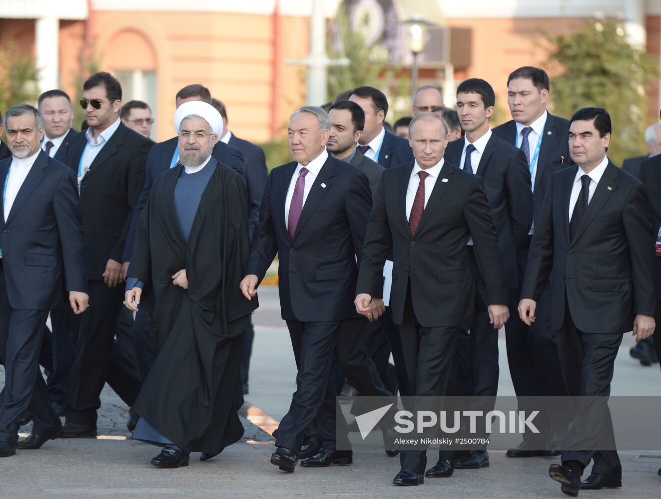 Vladimir Putin attends 4th Caspian Summit