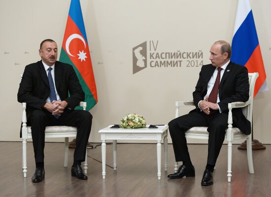 Vladimir Putin takes part in Fourth Caspian summit