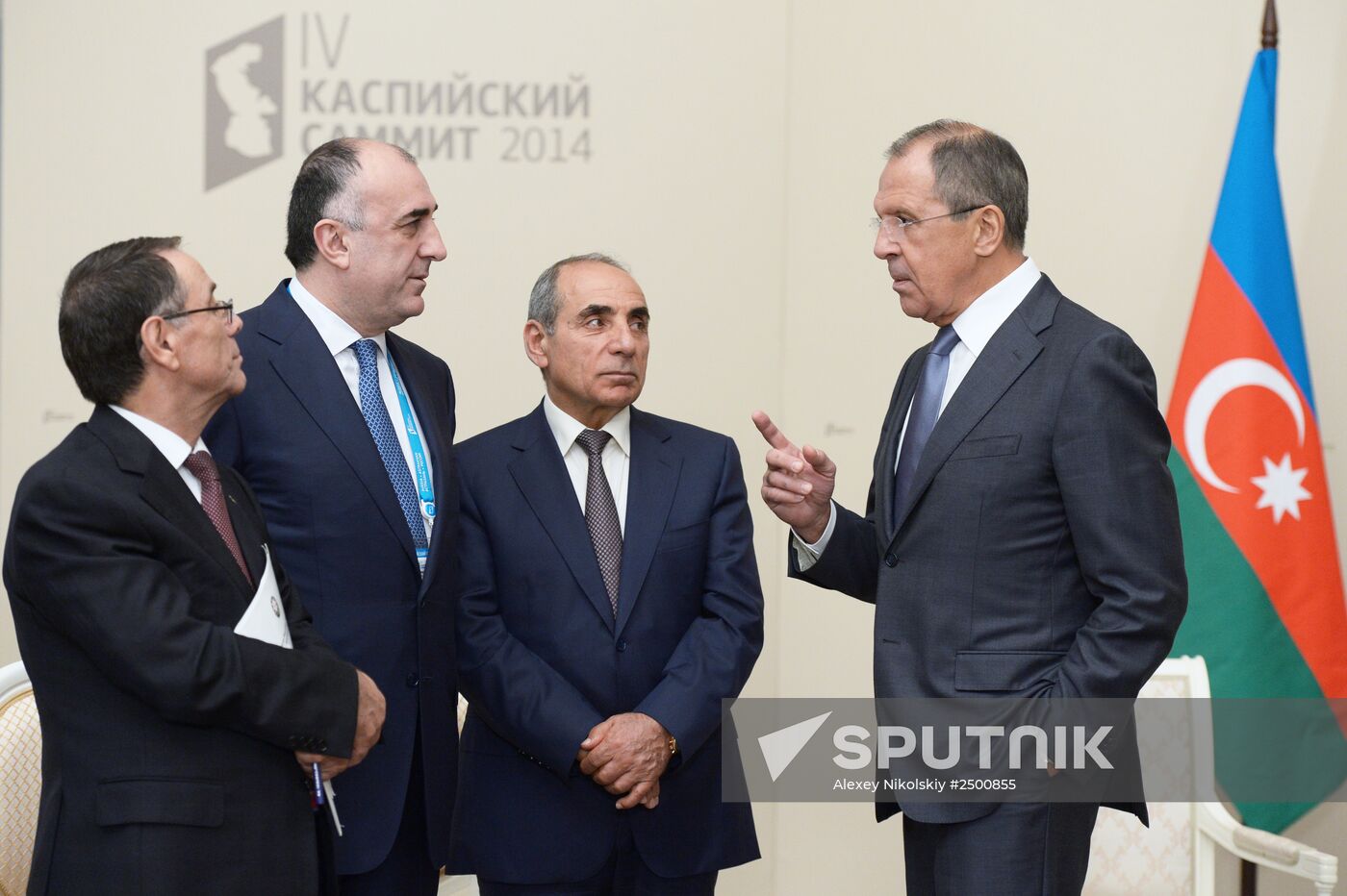 Vladimir Putin takes part in Fourth Caspian summit
