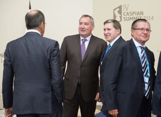 President Putin takes part in Caspian summit