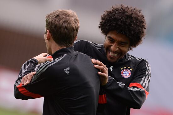 Football. Training session of FC Bayern