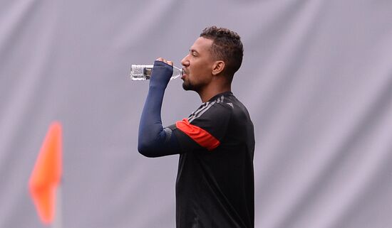Football. Training session of FC Bayern