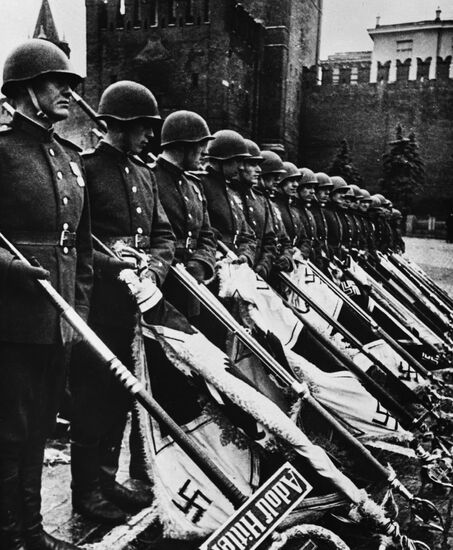 Victory Parade on Moscow's Red Square