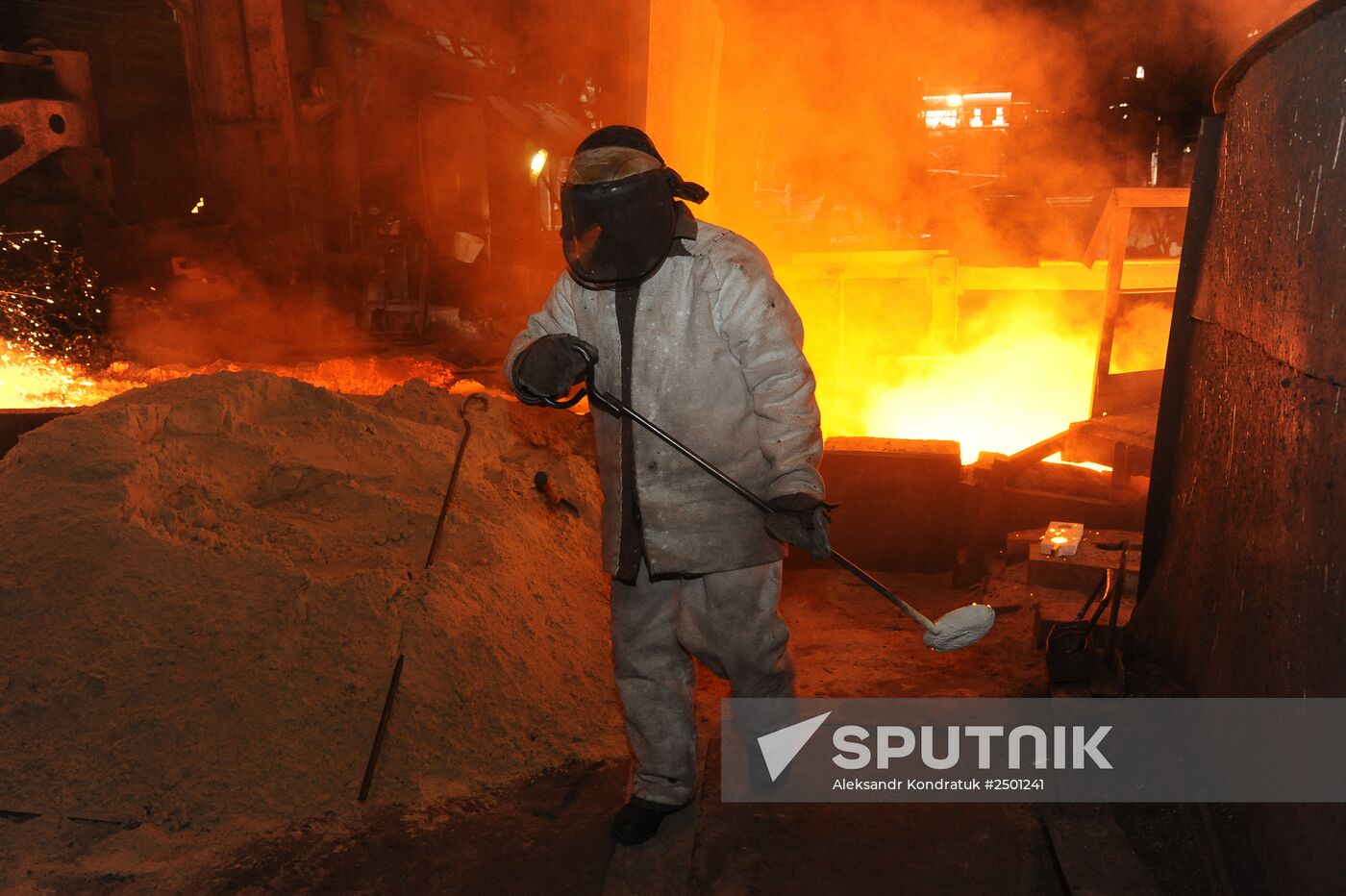Satka ironworks in Chelyabinsk Region