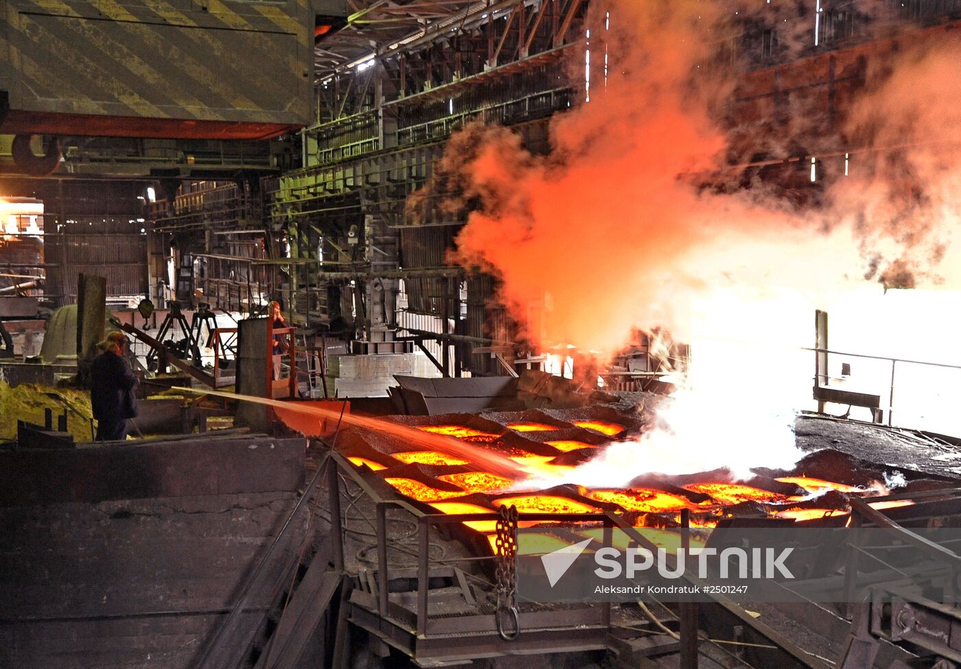 Satka ironworks in Chelyabinsk Region