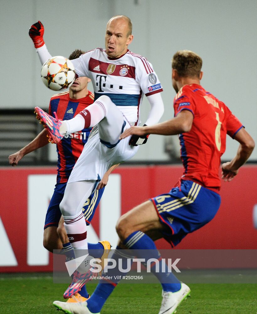 Football. Champions League. CSKA vs Bayern Munich