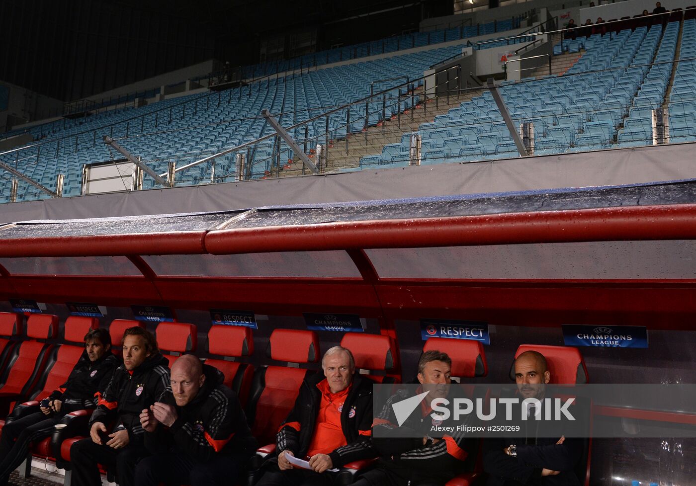 Football. Champions League. CSKA vs. Bayern Munich