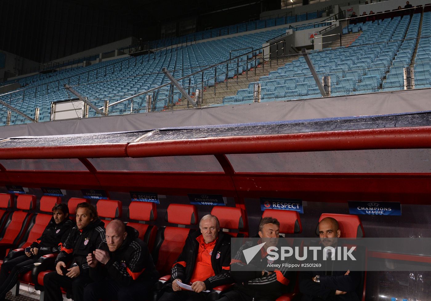 Football. Champions League. CSKA vs. Bayern Munich
