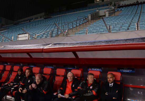 Football. Champions League. CSKA vs. Bayern Munich