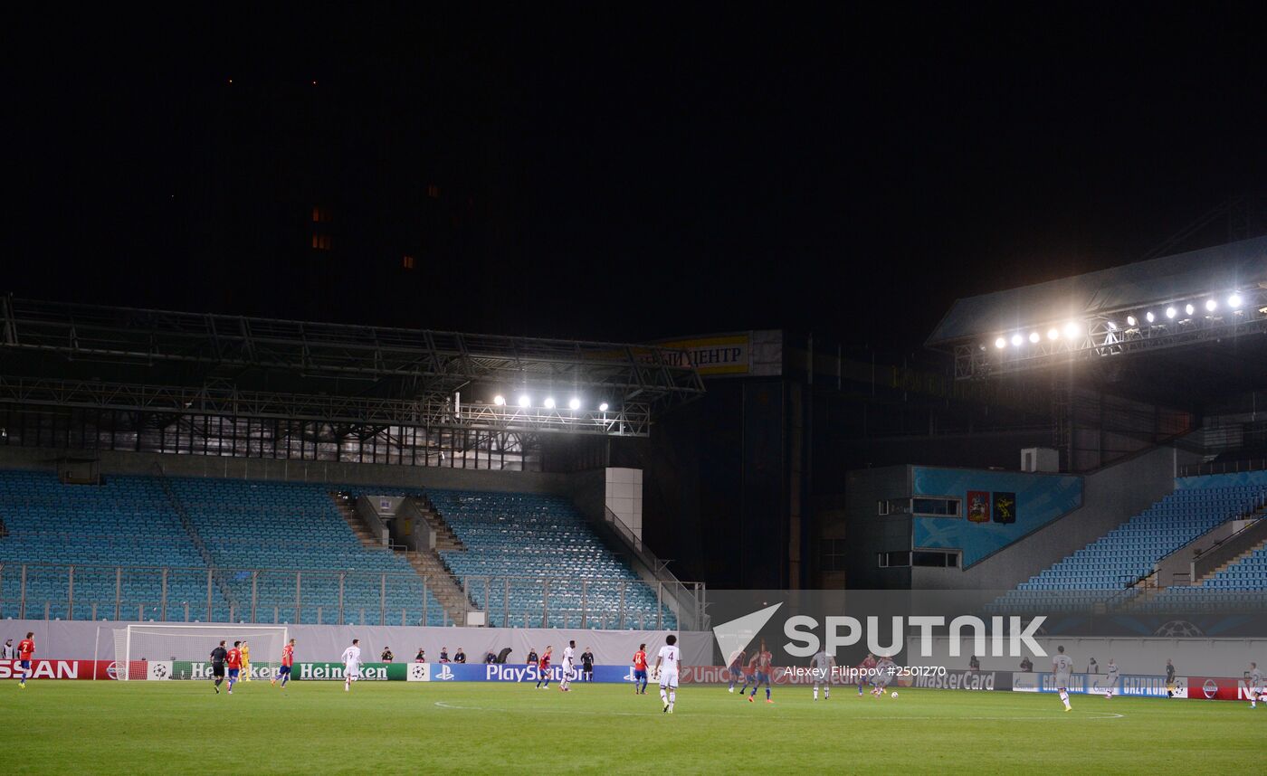 Football. Champions League. CSKA vs. Bayern Munich
