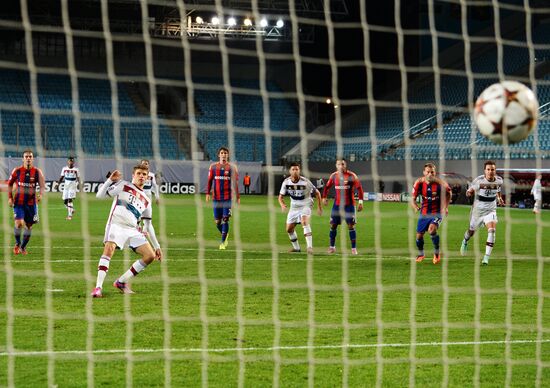 Football. Champions League. CSKA vs. Bayern Munich