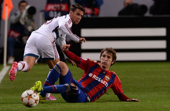 Football. Champions League. CSKA vs. Bayern Munich