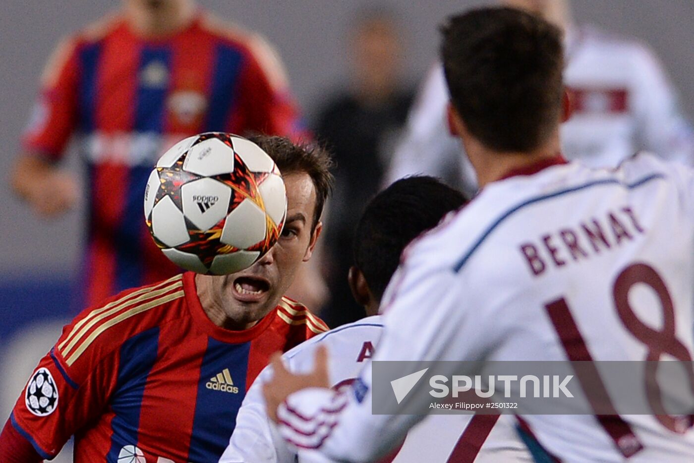 Football. Champions League. CSKA vs. Bayern Munich
