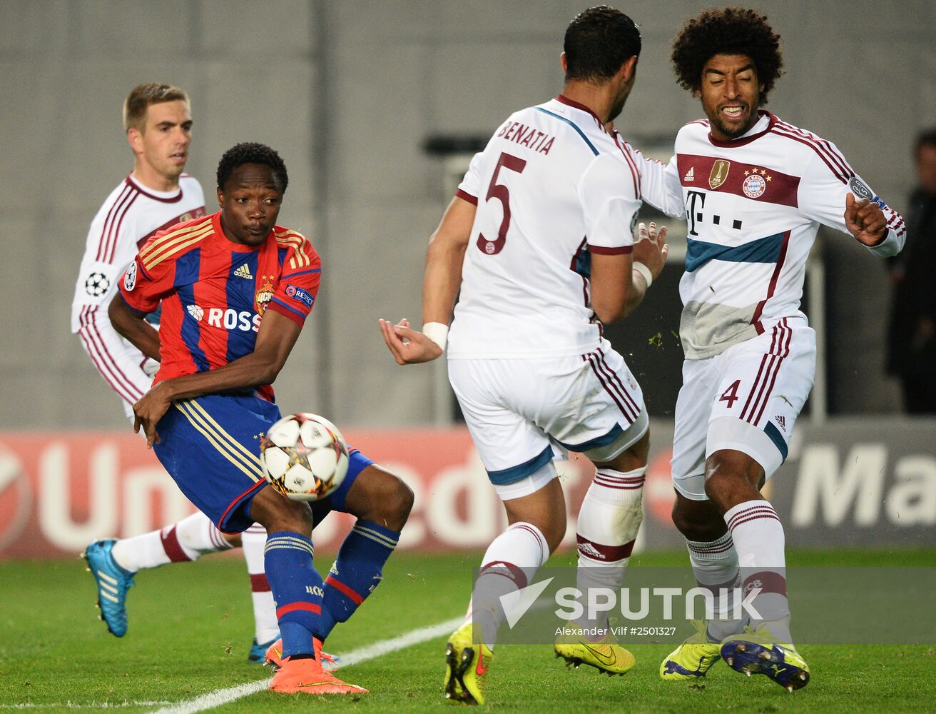 Football. Champions League. CSKA vs Bayern Munich