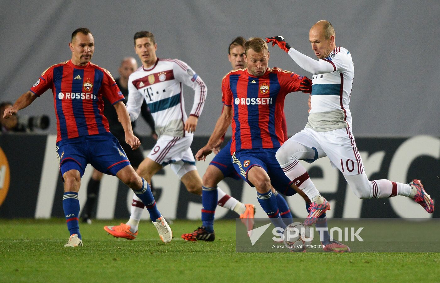 Football. Champions League. CSKA vs Bayern Munich