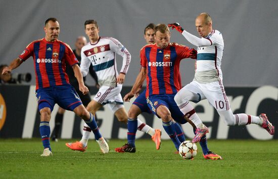 Football. Champions League. CSKA vs Bayern Munich