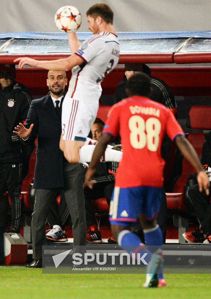 Football. Champions League. CSKA vs Bayern Munich