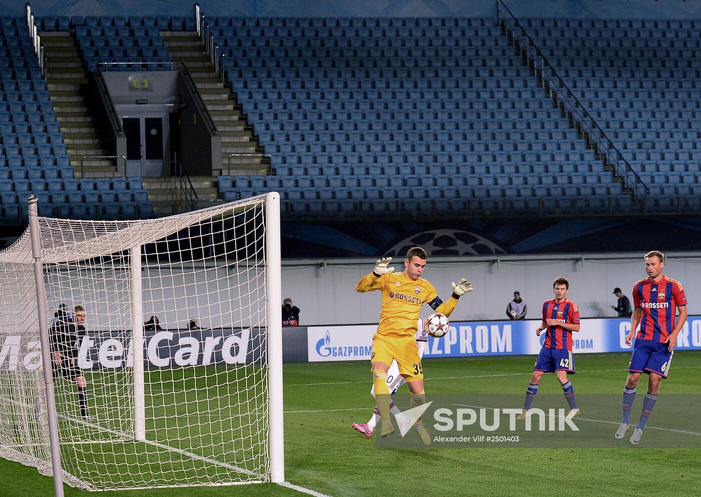 Football. Champions League. CSKA vs Bayern Munich