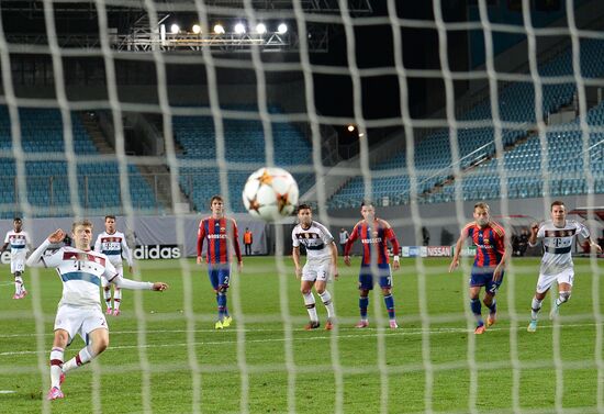 Football. Champions League. CSKA vs Bayern Munich