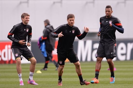 Football. Training of Bayern Munich team