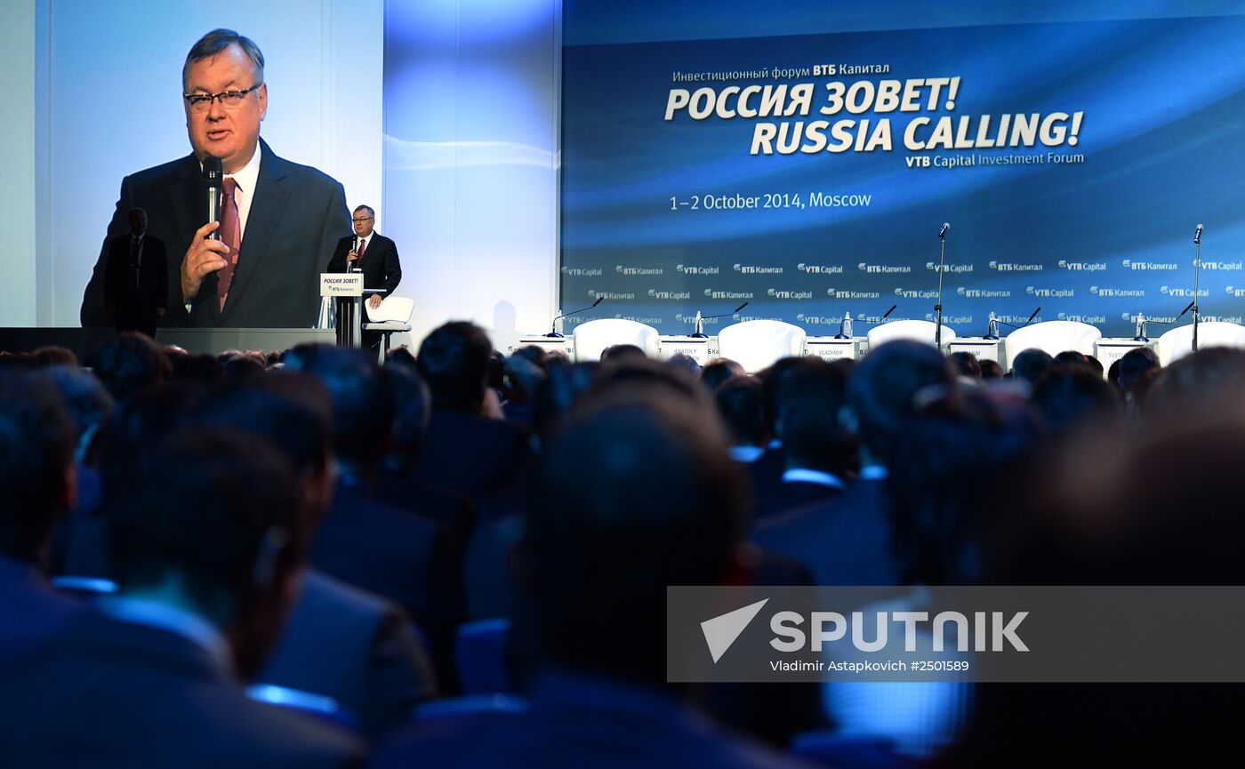 VTB Capital's sixth annual "RUSSIA CALLING!" Investment Forum. Day One