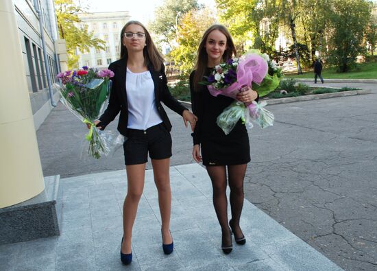 School year starts in Donetsk