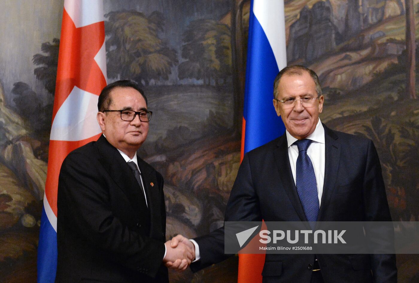 Russian, North Korean foreign ministers meet in Moscow