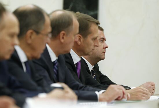 Meeting of Russian Security Council