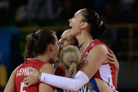 Volleyball Women's World Championship. Bulgaria vs. Russia