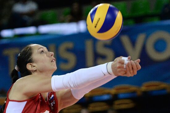 Volleyball Women's World Championship. Bulgaria vs. Russia