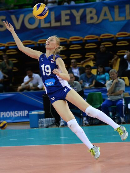 Volleyball Women's World Championship. Bulgaria vs. Russia