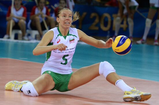 Volleyball Women's World Championship. Bulgaria vs. Russia