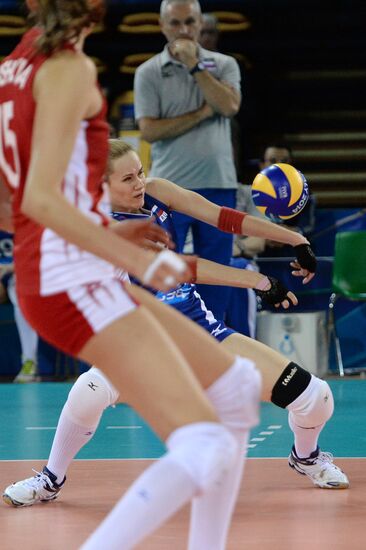 Volleyball Women's World Championship. Bulgaria vs. Russia