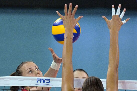 Volleyball Women's World Championship. Bulgaria vs. Russia