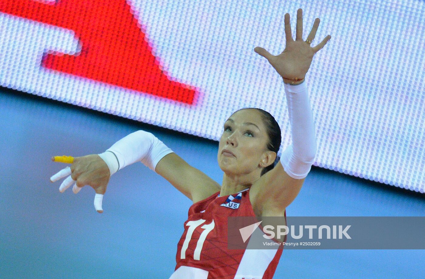 Volleyball Women's World Championship. Bulgaria vs. Russia