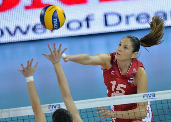 Volleyball Women's World Championship. Bulgaria vs. Russia