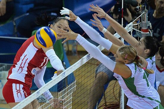 Volleyball Women's World Championship. Bulgaria vs. Russia