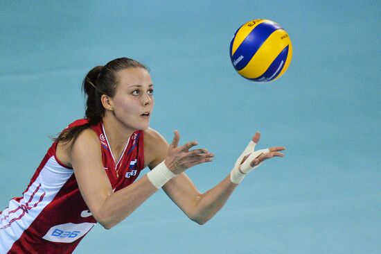 Volleyball Women's World Championship. Bulgaria vs. Russia