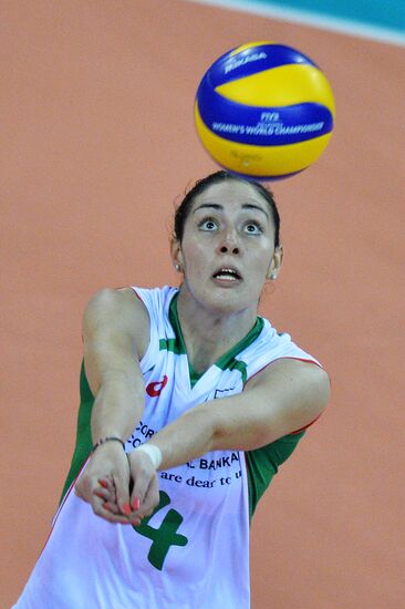 Volleyball Women's World Championship. Bulgaria vs. Russia