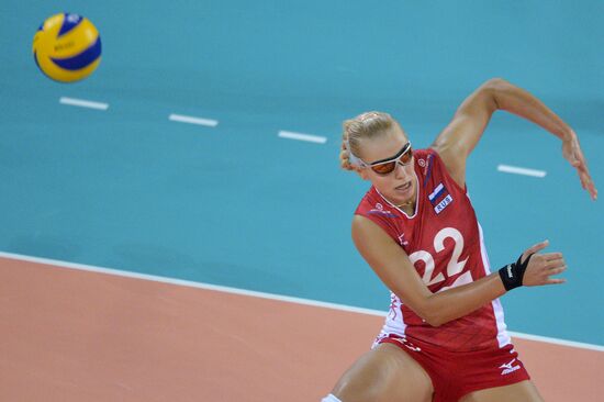 Volleyball Women's World Championship. Bulgaria vs. Russia